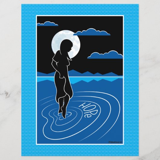 In dieser tiefen Reflektion 2_Flachpapier Blatt 8. (Vorderseite)