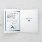 In dieser tiefen Reflektion_Greeting-Karte Karte (Innenseite)