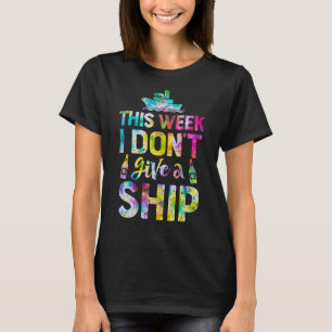 In dieser Woche gebe ich keine Wasserfarbe. T-Shirt