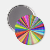 in dieses Fraktal zoomen Magnet (Vorderseite/Rückseite)