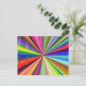 in dieses Fraktal zoomen Postkarte (Stehend Vorderseite)