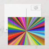 in dieses Fraktal zoomen Postkarte (Vorne/Hinten)