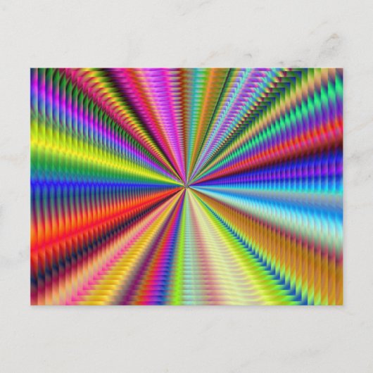 in dieses Fraktal zoomen Postkarte (Vorderseite)