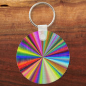 in dieses Fraktal zoomen Schlüsselanhänger (Vorderseite)