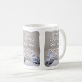 In dieses geschriebene Leben gezeichnet Kaffeetasse (VorderseiteRechts)