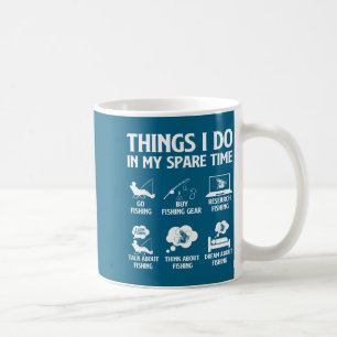 In Dingen Freizeit Angeln Fischen Kaffeetasse