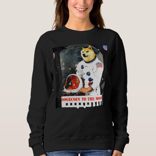 In Dogecoin We Trust- Blockchain 1 Sweatshirt (Vorderseite)