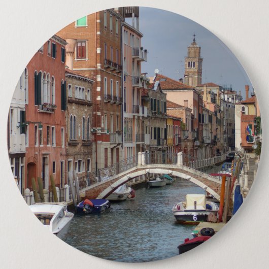 In Dorsoduro, Venedig, Italien Button (Vorderseite)