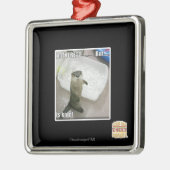 In dort? Ist Kold! Ornament Aus Metall (Links)