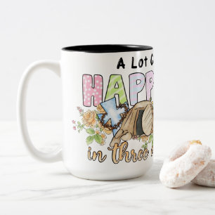 In drei Tagen kann viel geschehen Christliches Ost Zweifarbige Tasse