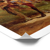 In Eglinton, Lord of the Tournament, 1840 (Öl auf Poster (Ecke)