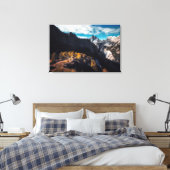 In Ehrfurcht vor den Bergen Leinwanddruck (Insitu (Schlafzimmer))