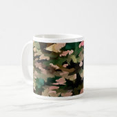 in Eigentonnen Abstrakte Folien Kaffeetasse (Vorderseite Links)