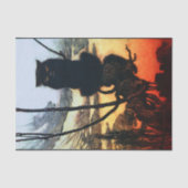 In ein Katzen-Seidenpapier Seidenpapier (Vorderseite)