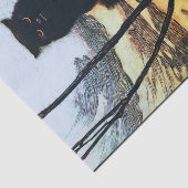 In ein Katzen-Seidenpapier Seidenpapier (Ausschnitt)