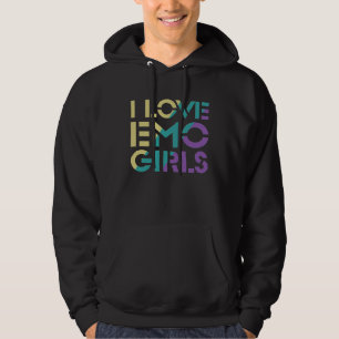 In eine EMO-Frau verliebt EMO-Frau Accessoires I L Hoodie