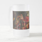 In eine Mattierte Tasse von Weihnachtsbaum (Vorderseite Links)
