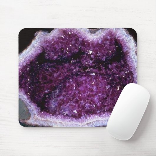 In einem Amethyst-Geode-Mousepad Mousepad (Mit Mouse)