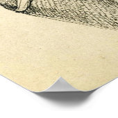 In einem Anzug werfen Sie diesen Schlüssel Poster (Ecke)