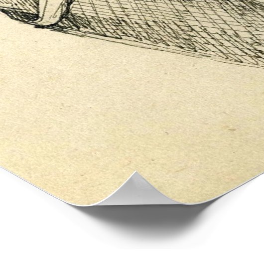 In einem Anzug werfen Sie diesen Schlüssel Poster (Ecke)