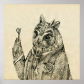 In einem Anzug werfen Sie diesen Schlüssel Poster (Vorne)