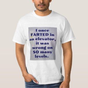 In einem Aufzug angestrichen, FUNNY SHIRT