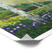 in einem Baum gehauen Poster (Ecke)