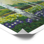 in einem Baum gehauen Poster (Ecke)