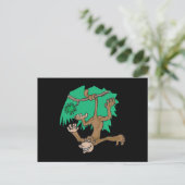 in einem Baum hängend Postkarte (Stehend Vorderseite)