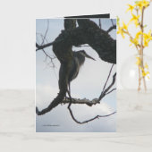 In einem Baum Karte (Gelbe Blume)