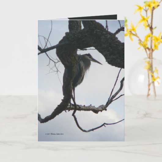 In einem Baum Karte (Gelbe Blume)