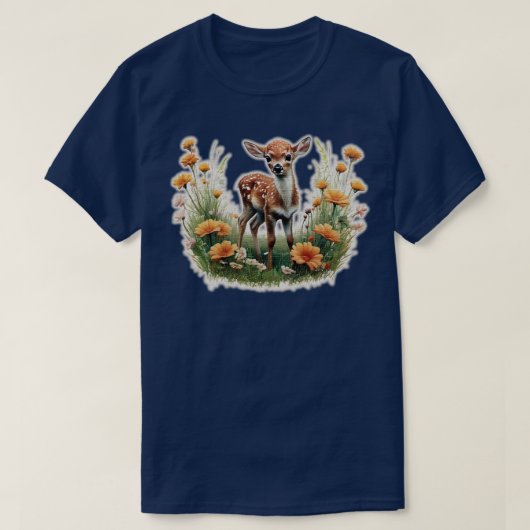 in einem Bereich von Blume T-Shirt (Design vorne)