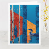 In einem Birkenwald, Nordwald Karte (Gelbe Blume)