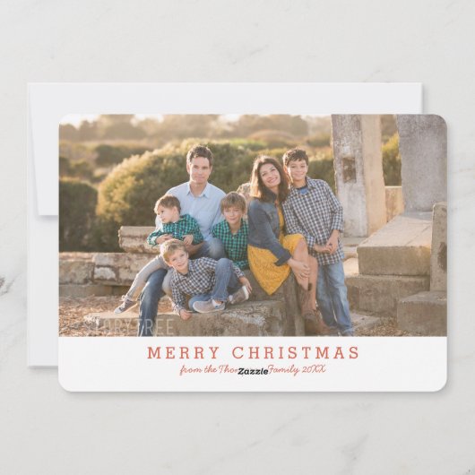 In einem Birnenbaum Feiertagskarte (Rückseite)