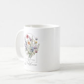 In einem Feld von Rose können Sie benutzerdefinier Kaffeetasse (Vorderseite Links)