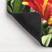 In einem flammenden Papagei-Tulip Mousepad (Ecke)