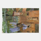 In einem Garten in Cookham von George John Pinwell Geschirrtuch (Horizontal)