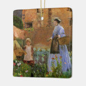 In einem Garten in Cookham von George John Pinwell Keramikornament (Links)