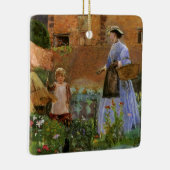 In einem Garten in Cookham von George John Pinwell Keramikornament (Rechts)