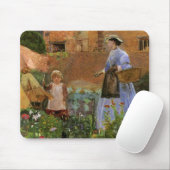In einem Garten in Cookham von George John Pinwell Mousepad (Mit Mouse)