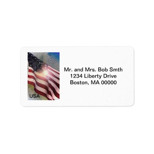 In einem Glanz des Ruhmes Adressaufkleber (Vorne)