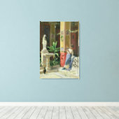 In einem Hof in Pompeji, 1878 Leinwanddruck (Insitu (Holzboden))