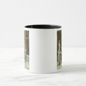 In einem Hof in Pompeji, 1878 Tasse (Zentrum)