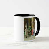 In einem Hof in Pompeji, 1878 Tasse (VorderseiteRechts)