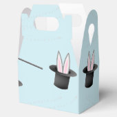 In einem Hut mit Zauberstab blau sonnen Geschenkschachtel (Geöffnet)