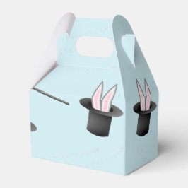 In einem Hut mit Zauberstab blau sonnen Geschenkschachtel