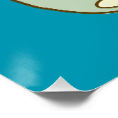 In einem Jar - Comic Pop Art Design Poster (Ecke)