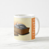 In einem Kasten Kaffeetasse (VorderseiteRechts)