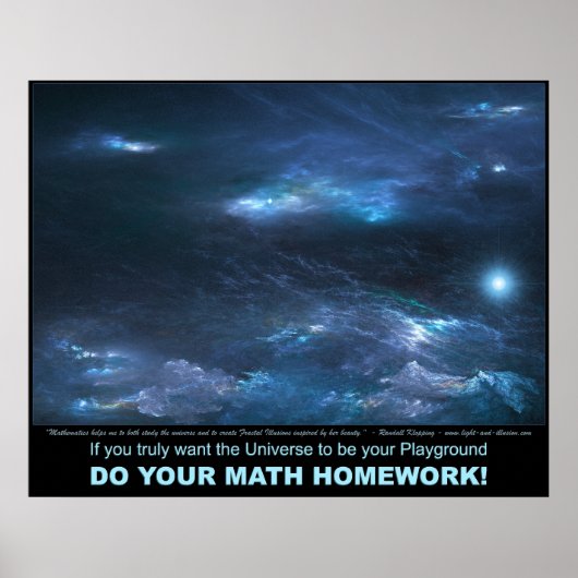 In einem Meer von Blau - Inspiration Poster (Vorne)