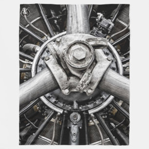 In einem Propeller Fleecedecke